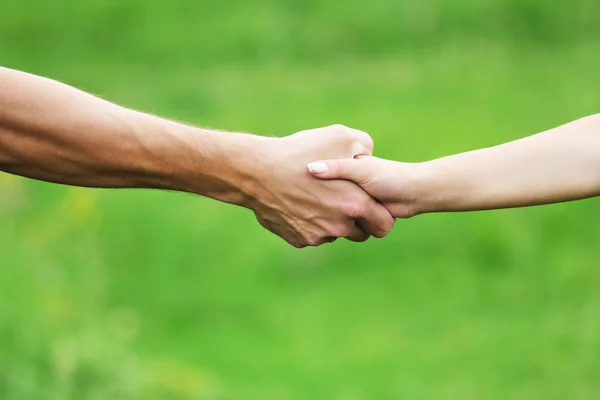 Stock image Two arms of lovers