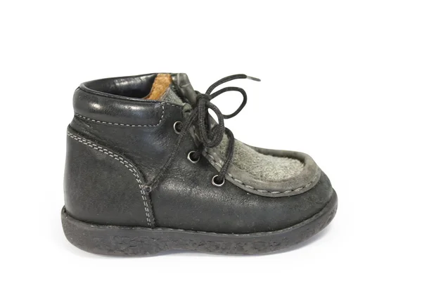 Sapatos infantis isolados — Fotografia de Stock