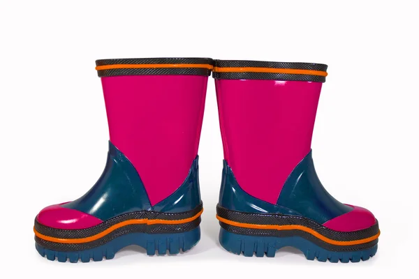 Children rubber boots — Stock Photo, Image
