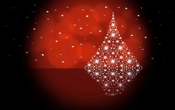 Ilustración del árbol de Navidad — Foto de Stock