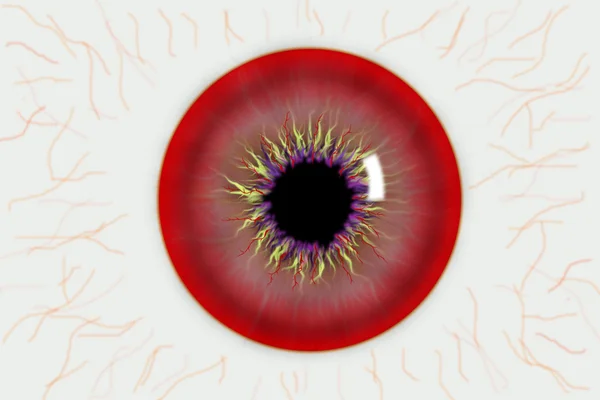 Illustration der Pupille des Auges — Stockfoto