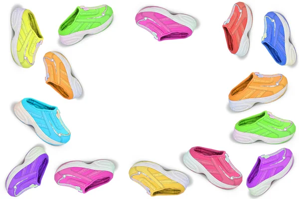 Collection of children's shoes — Stock Photo, Image