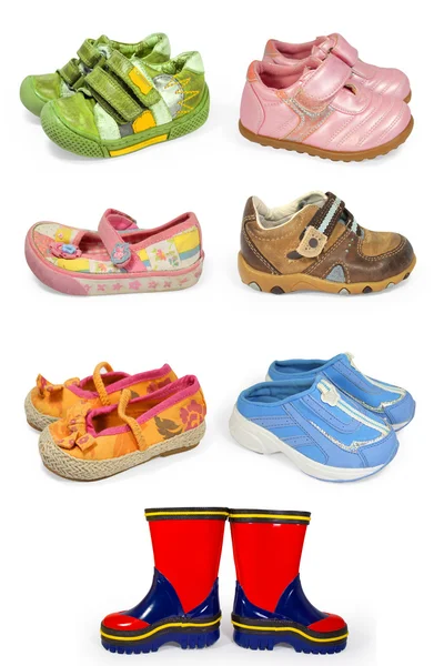 Childrens schoenen — Stockfoto