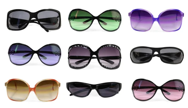Kolekcja okularów przeciwsłonecznych — Zdjęcie stockowe