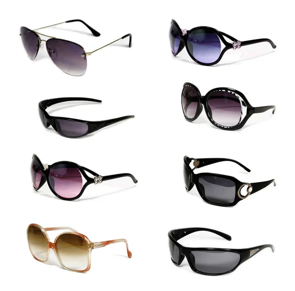 Coleção de óculos de sol — Fotografia de Stock