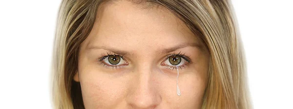 Emoce mladé ženy — Stock fotografie