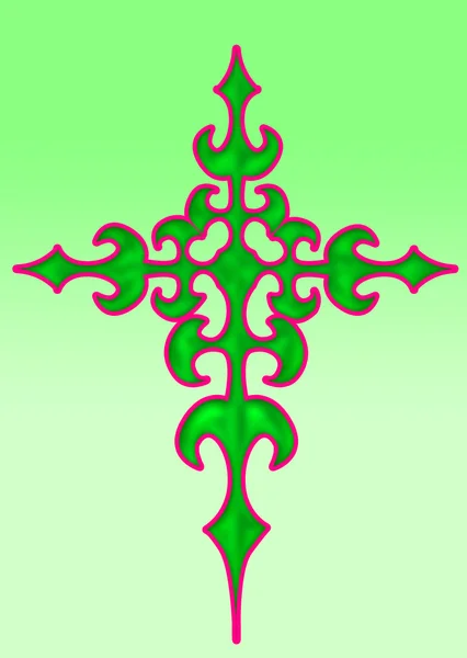 Απεικόνιση ενός σταυρού — Φωτογραφία Αρχείου