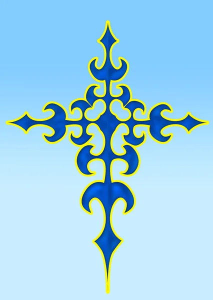 Ilustração de uma cruz — Fotografia de Stock