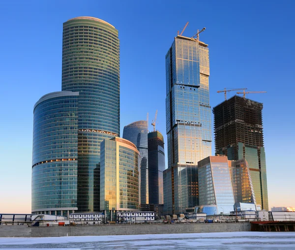 Moscow Business Center Stock Image