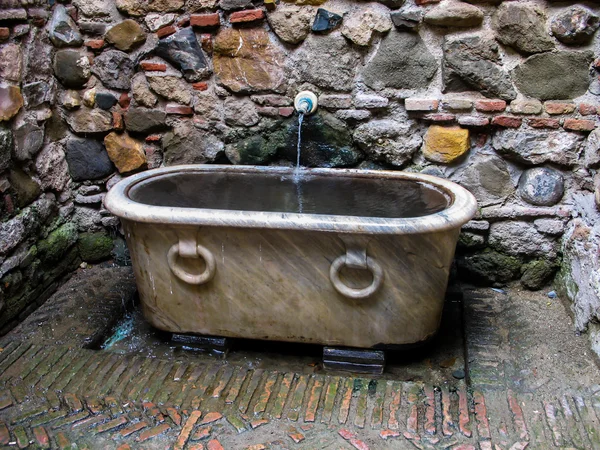 世紀半ばの容器を入浴 ロイヤリティフリーのストック写真