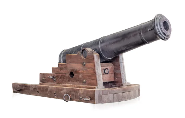 Старая пушка — стоковое фото