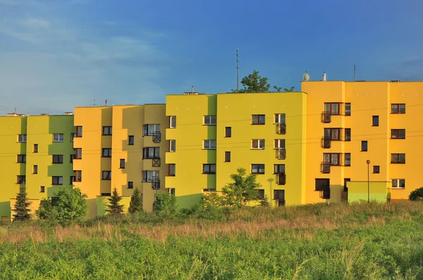 stock image Block apartments