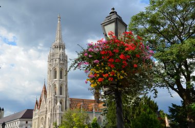 Matthias Church in Budapest clipart