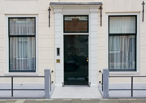 Stock image Front door of Dutch town house