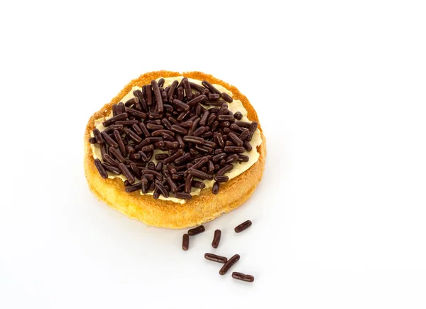 Sprinkles ile Hollandalı bisküvi — Stok fotoğraf