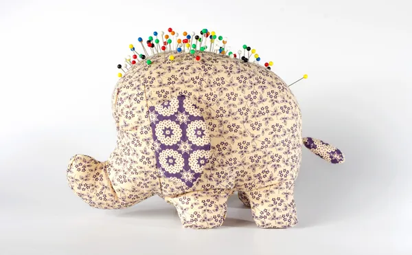 Elefant pincushion — Stockfoto