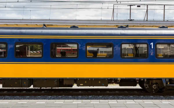 Nederlandse eerste klas trein auto — Stockfoto