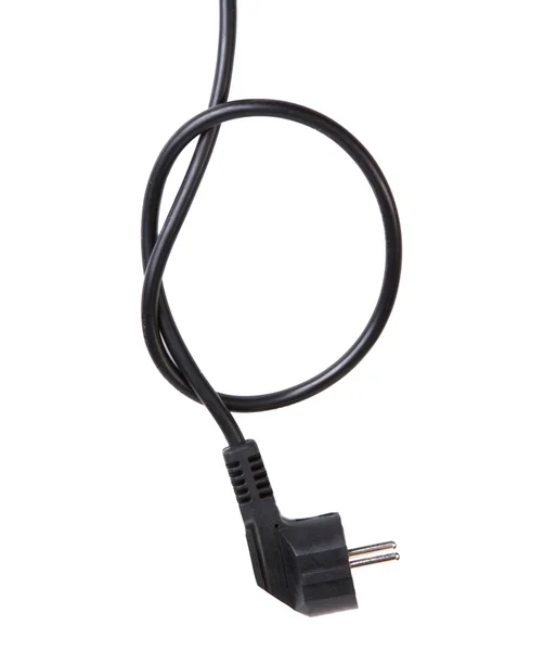 Cable de alimentación atado en un nudo — Foto de Stock