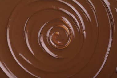 Twirling chocolate clipart