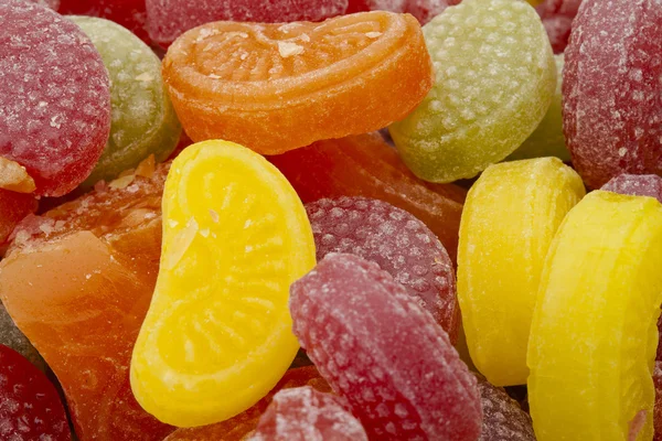 Assorted fruit candy — Stock Photo, Image