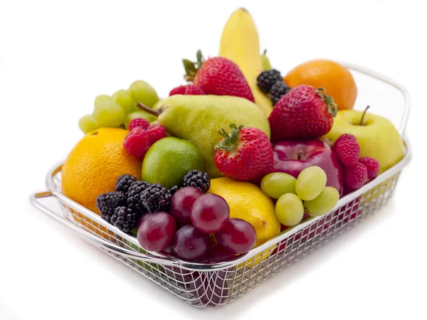 Basket of fruit — Stock Photo, Image