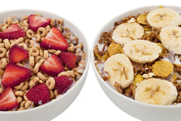 Cereales con cobertura de frutas —  Fotos de Stock