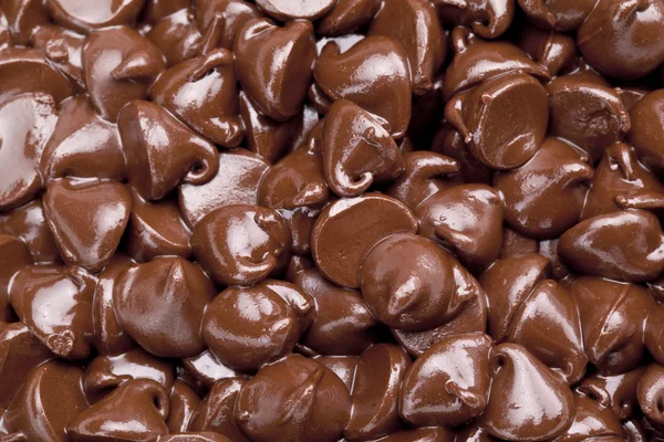 Chocolate chips fundo — Fotografia de Stock