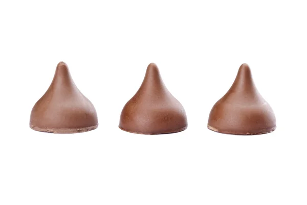 Beijos de chocolate — Fotografia de Stock