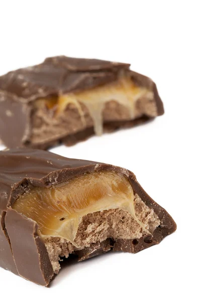 Nefunkční karamelové čokolády — Stock fotografie