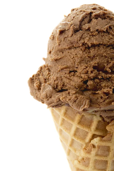 Stożek lodowy czekoladowy — Zdjęcie stockowe