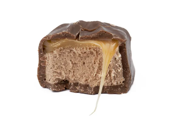 Chocolate con caramelo — Foto de Stock