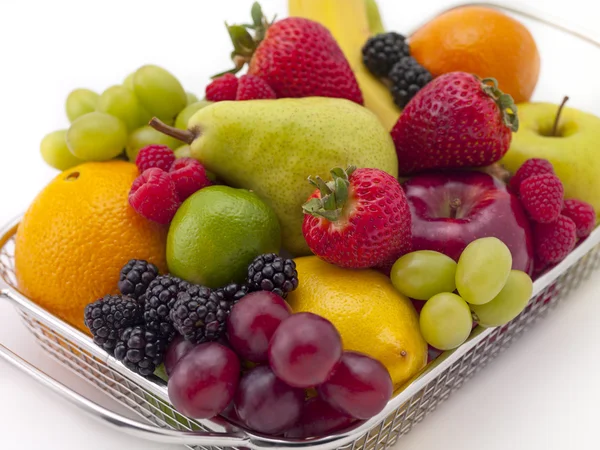 Cesta de frutas — Fotografia de Stock