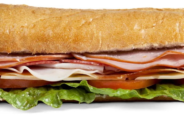 Macro onderzeese sandwich — Stockfoto