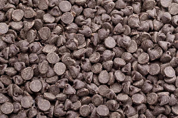 Heap of chocolate chips — Stock Photo, Image