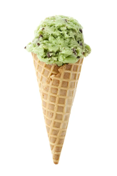 Zielona herbata ice cream — Zdjęcie stockowe