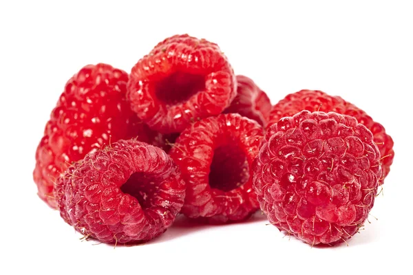 Pile of ripe raspberries — Stock Photo, Image