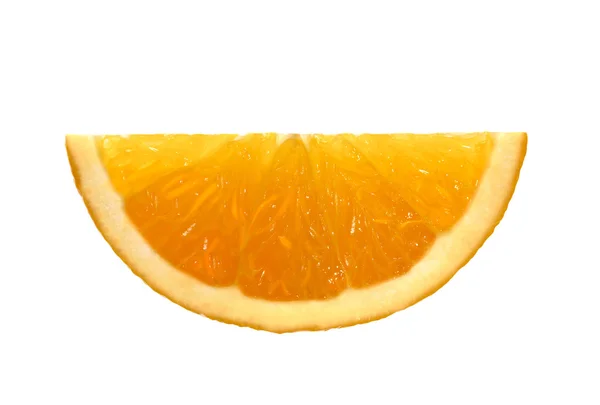 Rebanada de naranja jugosa — Foto de Stock