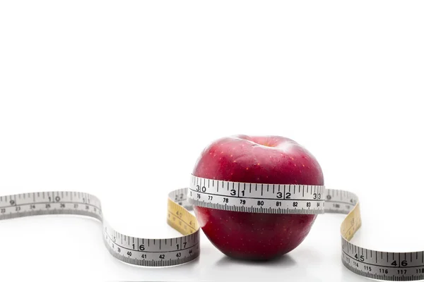 Dieting apple — Stock Photo, Image