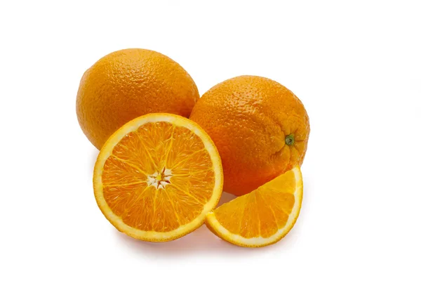 Различные оранжевые ломтики — стоковое фото