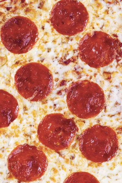 Italian pepperoni pizza — Stock Photo, Image