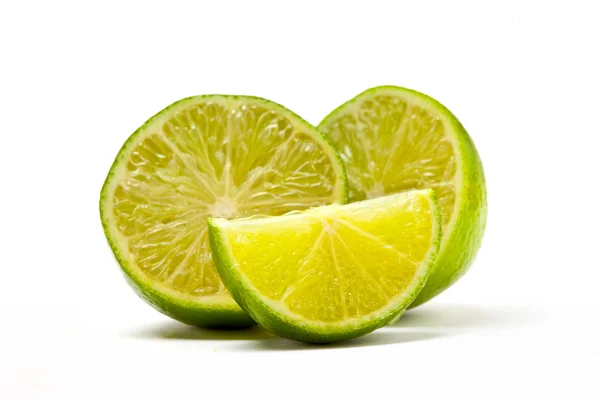 Variedade de fatias de limão — Fotografia de Stock