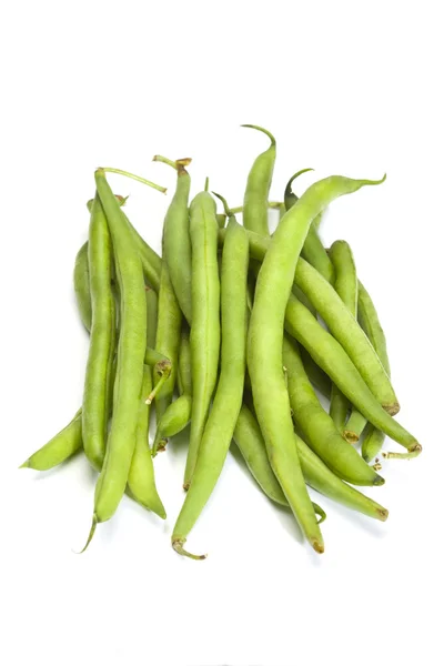 String beans isolated — Stock Photo, Image