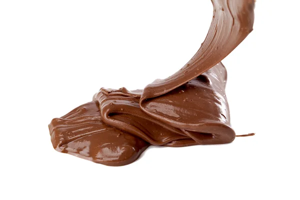Sladkou čokoládovou polevou — Stock fotografie