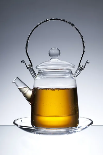 Chá em bule — Fotografia de Stock