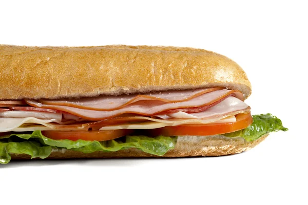 Chiudere gustoso panino — Foto Stock