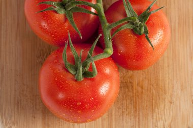 Juicy tomatoes clipart