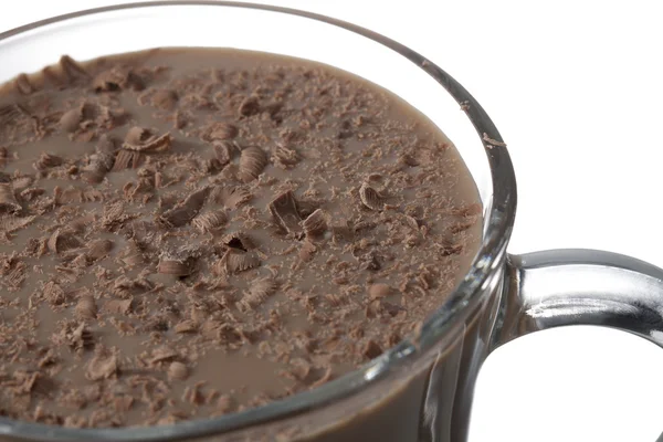 Bir fincan çikolata meşrubatının — Stok fotoğraf