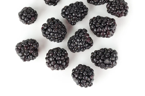 Group of ripe blackberries — Stock Photo, Image