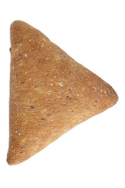 Üçgen şeklinde ekmek — Stok fotoğraf