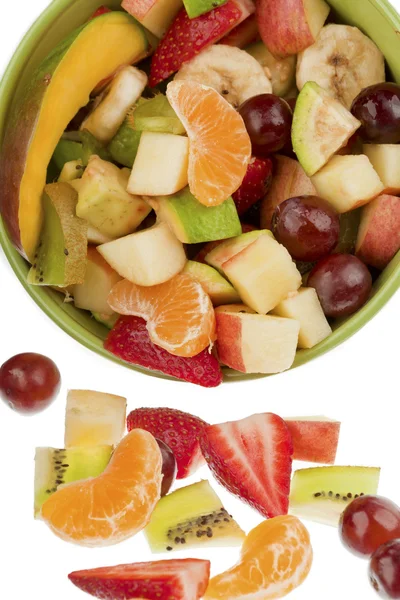 Bucket full of fruits — Stock Photo, Image